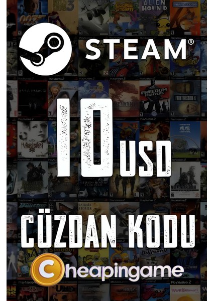 Steam 10 Usd Cüzdan Kodu