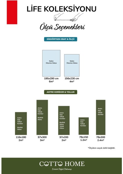 Lıfe LF006W Beyaz Halı Modern Desen Antialerjik Pamuk Taban Yıkanabilir Salon Halısı Yatak Odası fiyatları