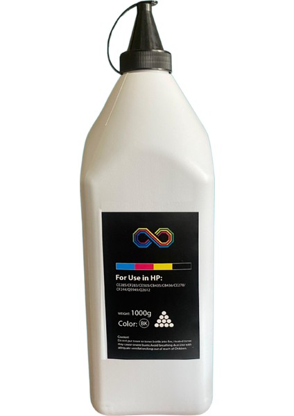 12A (Q2612A) 1 kg Universal Muadil Toner Tozu 1010 / 1012 / 1018 / 1020 / 1022 / M1005 Uyumlu