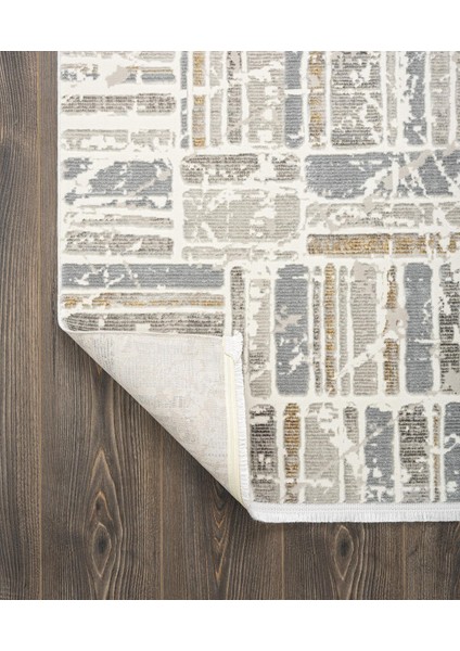 Sılva SL109A Krem Halı Modern Desen Antialerjik Pamuk Taban Salon Halısı Yatak Odası Mutfak Koridor fırsatları