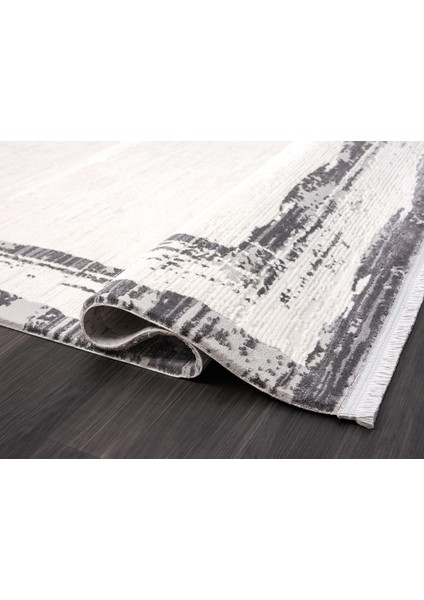 Vista VS004G Krem Halı Modern Desen Antialerjik Pamuk Taban Yıkanabilir Salon Halısı Yatak Odası fırsatları