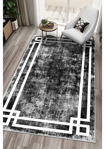 Dijital Baskı Yıkanabilir Kaymaz Taban Salon Halısı Mutfak Halısı Yolluk