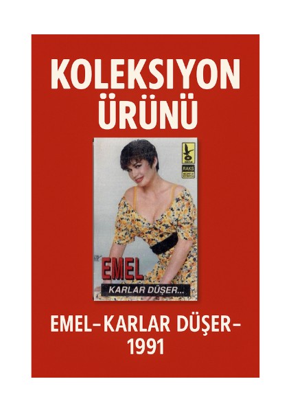 Emel – Karlar Düşer – Kaset (1991)