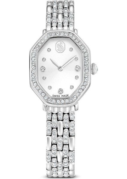 5698690 Swarovski Kol Saati Dextera Octagon:mb Sts/whıte/sts