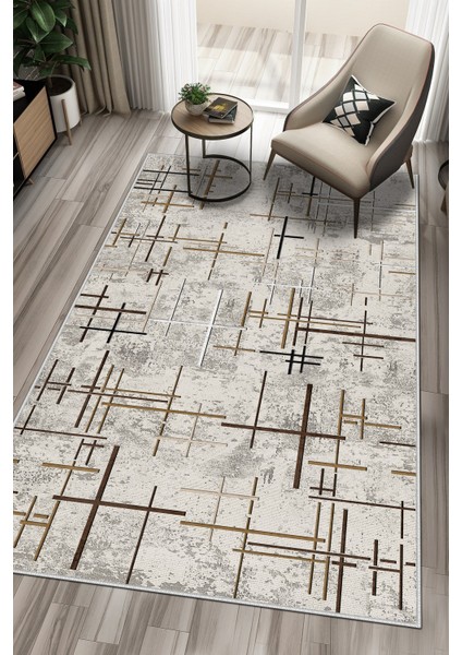 Dijital Baskı Yıkanabilir Kaymaz Taban Salon Halısı Mutfak Halısı Yolluk