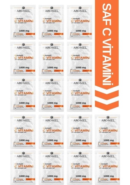 C Vitamini 100 Şase Askorbik Asit Alman Menşei 100 gr Ekstra Saf fırsatları