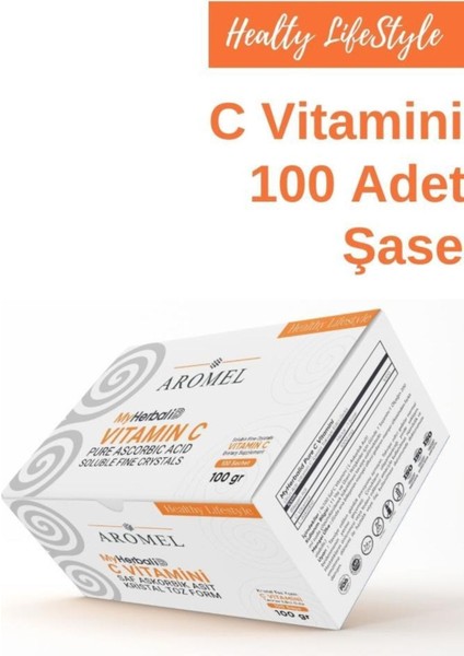 C Vitamini 100 Şase Askorbik Asit Alman Menşei 100 gr Ekstra Saf indirimleri