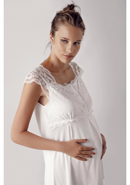 Artış 13200 Bayan Kısa Kol Lohusa Pijama Takımı fiyatları