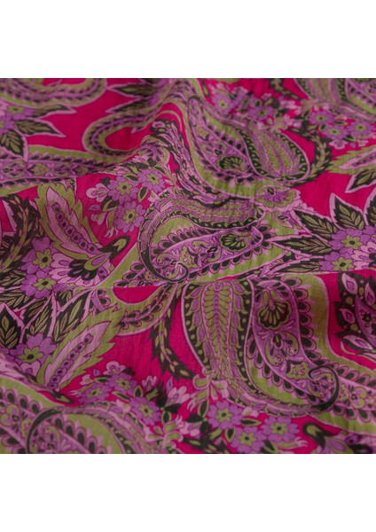 Fuşya Ipekevi Dört Mevsim Tensel Şal 2722 modelleri