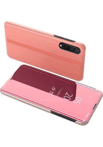 Xiaomi Mi 9 Lite Uyumlu Aynalı Kapaklı Lüx Kılıf