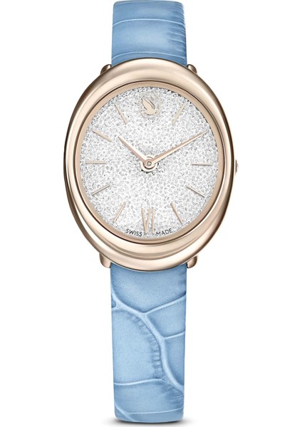 5717539 Swarovski Kol Saati Imber Oval:ls Lblue/whıte/pcg
