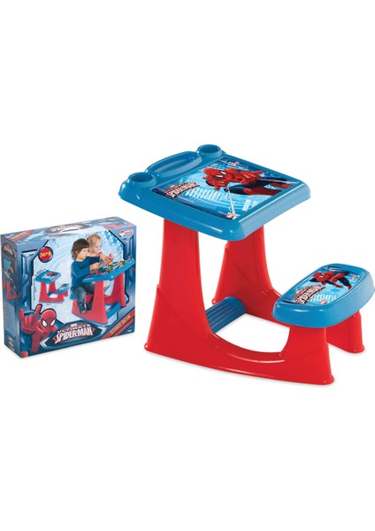 Spider-Man Çocuk Çalışma Masası ve Sandalye Seti – 3+ Yaş, 55×56×74CM indirimleri