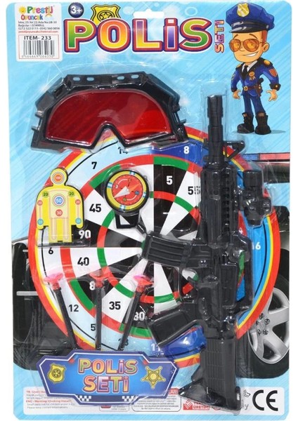 Bfs Nessiworld Fab 233 Hedefli Polis Oyun Seti -Prestij