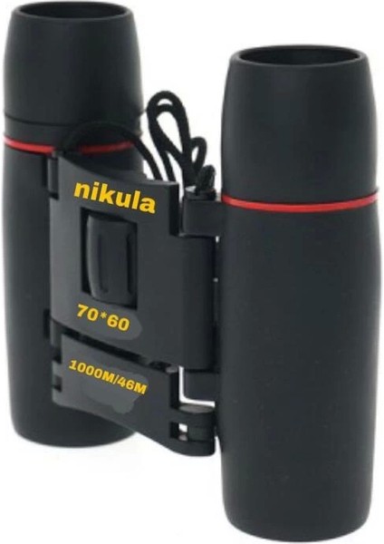 70X60 Cepte Taşımalı Kauçuk Kaplamalı Mini Dürbün