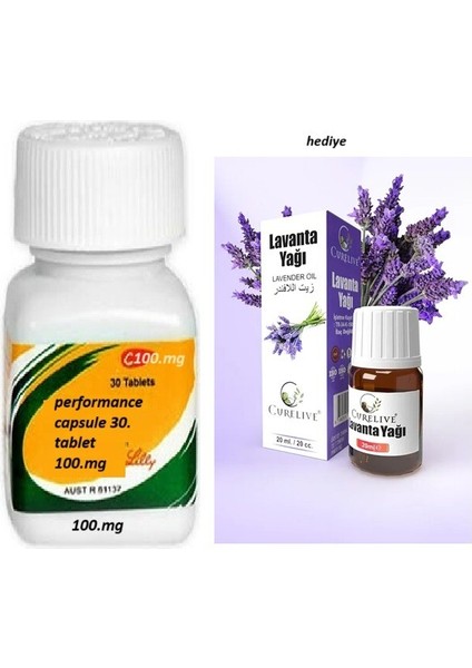 Erkeklere ÖZEL_CIALİS100MG_30_TABLET Güç Performans Orj