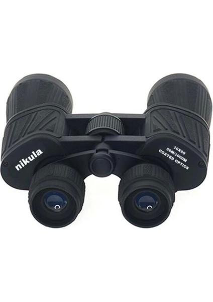 10X50 Profesyonel El Dürbünü – Mavi Mercek – Süper Netlik – 1000M/56M