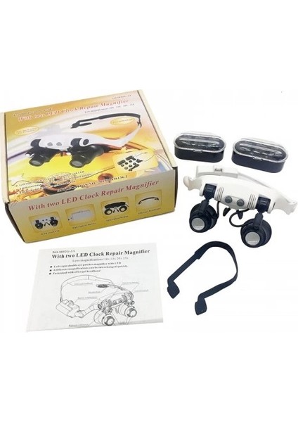 Kuyumcu,saat Onarım Için 10X15X20X25X Mercekli Gözlük BÜYÜTEÇ9892G3A modelleri