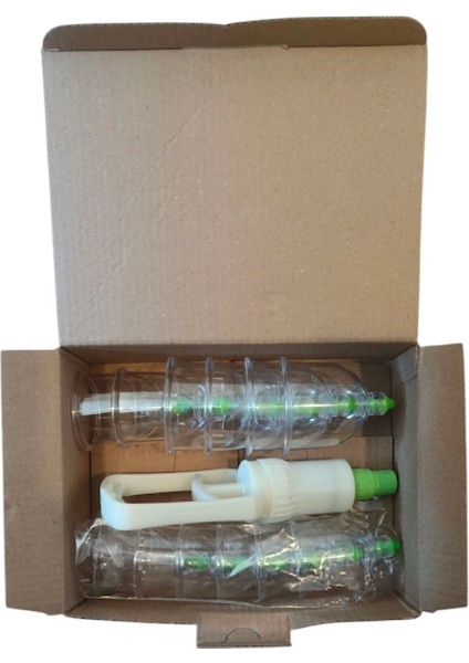 12 Li Hacamat Kupa Seti. 1 2 Parmak Pompa Hediye