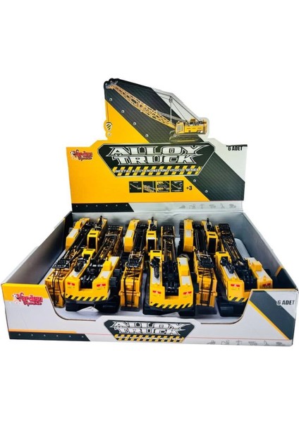 Bfs SZT-88925 Sürtmeli Metal Inşaat Aracı Vinç 1 55 modelleri