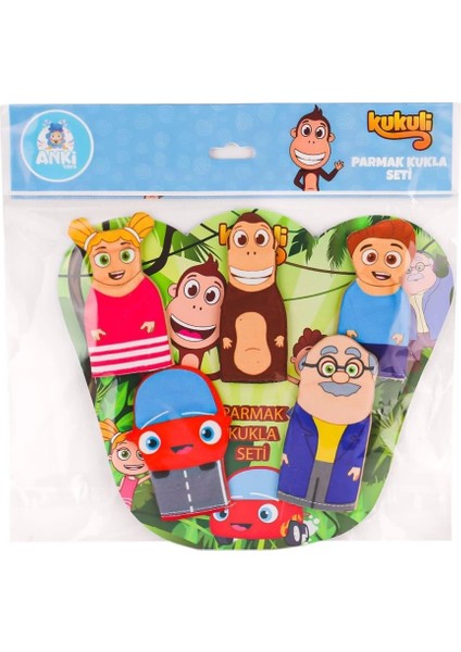 Bfs AND-5264 Kukuli Parmak Kukla Seti 'li -Anadolu Oyuncak