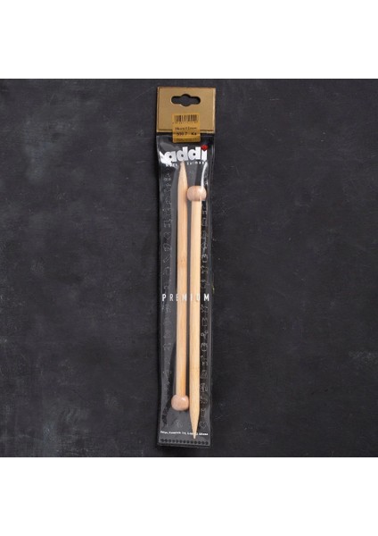 Premium 10 mm 25 cm Bambu Örgü Şişi - 5007025-1