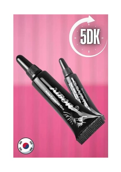 Bfs Kirpik Yapıştırıcı Siyah 5 Dk Da Hızlı Kirpik Yapıştırıcı Aıbor