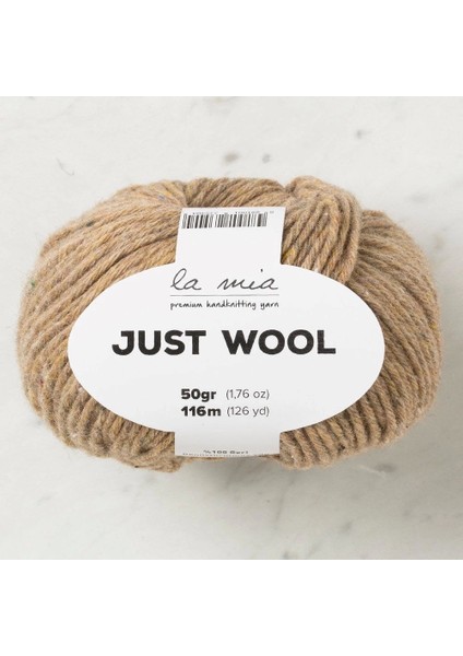 Just Wool Açık Kahverengi El Örgü İpi - LT014 - 33830