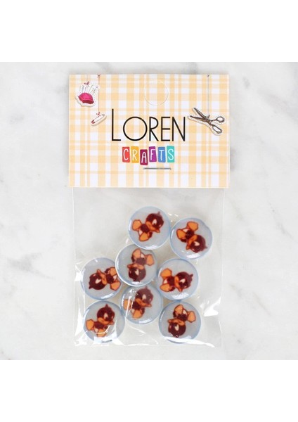 8'li Ördek Düğme - 1203