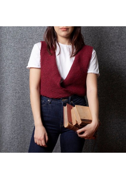 Just Wool Koyu Kahve El Örgü İpi - LT006 - 33838 modelleri