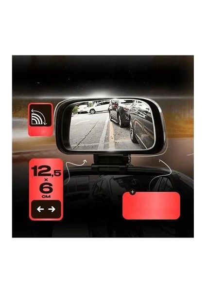 Bfs Ayna Üstü Ilave Görüş Aynası Dokunmatik
