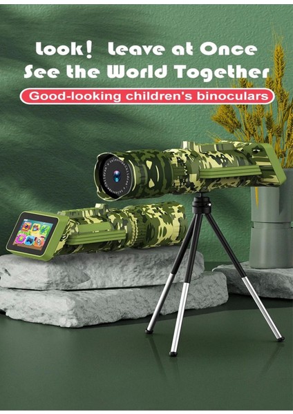 Bfs Digital Dürbün 8,0 Megapixel, 2.0 LCD Hd Uzun Menzilli Taşınabilir 1080PX720P Tripodlu Dürbün