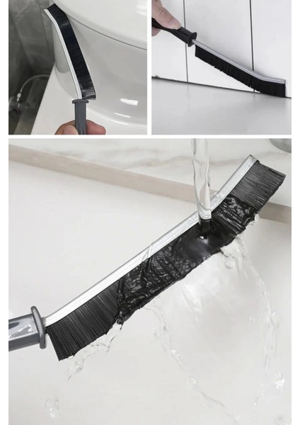 Bfs 2li Çok Amaçlı Multi Ince Temizlik Fırçası Derz Arası Banyo Mutfak Lavabo Detay Temizleme Fırçası