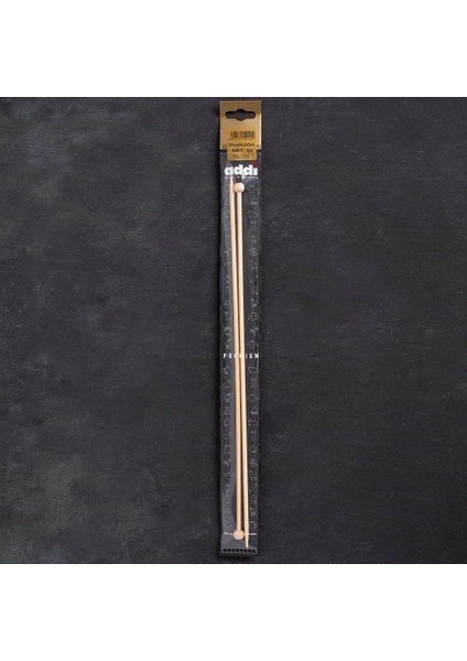 Bambus 4 mm 35 cm Bambu Örgü Şişi - 500-7