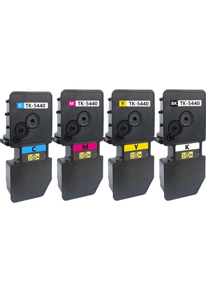 Ecosys MA2100CFX Yazıcı Uyumlu TK5440 (TK-5440) 4 Renk Çipli Muadil Toner Seti modelleri
