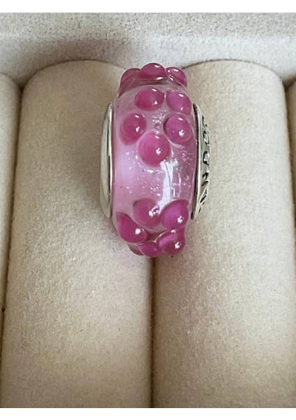 Pembe Pati Izli Gümüş Charm modelleri