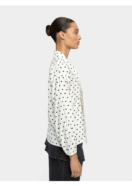 Puantiye Desenli Gömlek modelleri