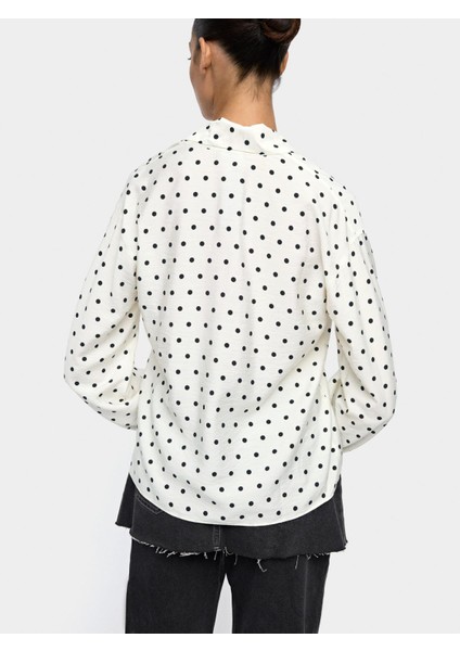 Puantiye Desenli Gömlek fırsatları