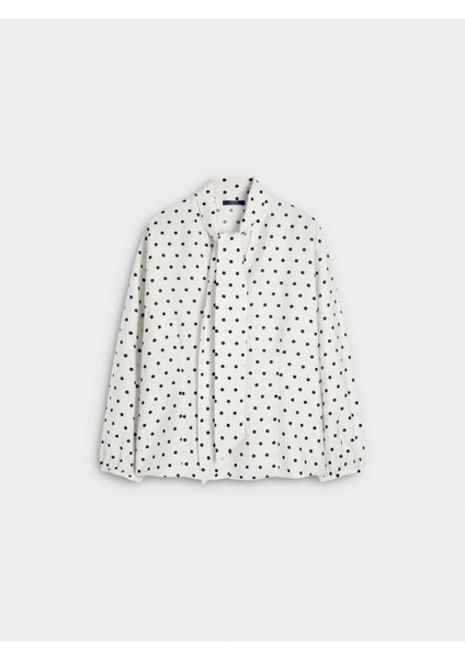 Puantiye Desenli Gömlek indirimleri