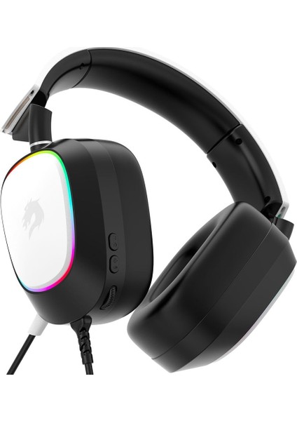 H23W Nemesis Rgb USB 7.1 Beyaz Profesyonel Oyuncu Kulaklığı fırsatları