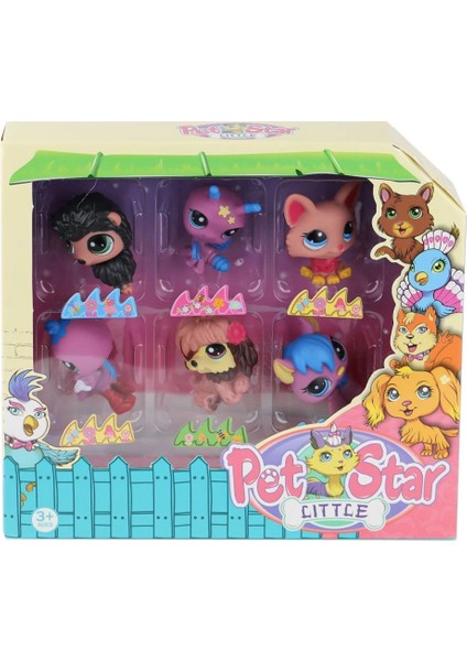 Bfs KZL-3046A4 Pet Star 6'lı Miniş Seti -Kızılkaya Oyuncak modelleri