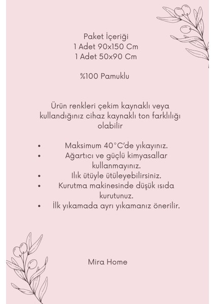 2 Parça &#37;100 Pamuklu Banyo Havlu Seti Sultan Bej fırsatları