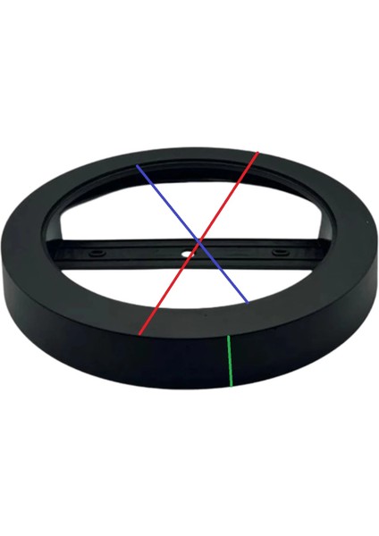 18W Spot Panel Siyah Sıva Üstü Kasası 100 Adet modelleri