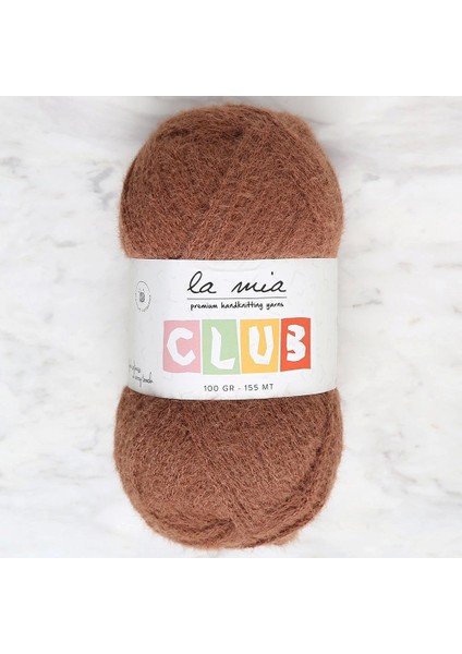 Club Kahverengi El Örgü İpi - 621
