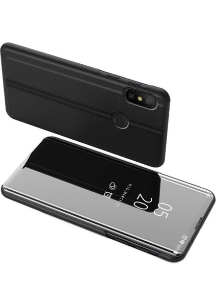 Xiaomi Redmi Note 7 Pro Uyumlu Aynalı Kapaklı Lüx Kılıf