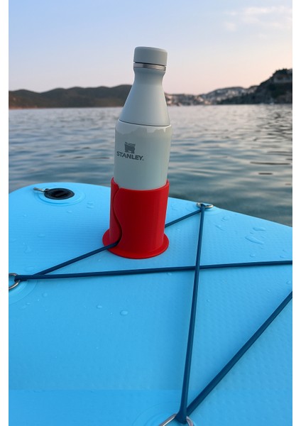 Paddle Board Sup Board Kano Termos Bardak Tutucu - Kırmızı