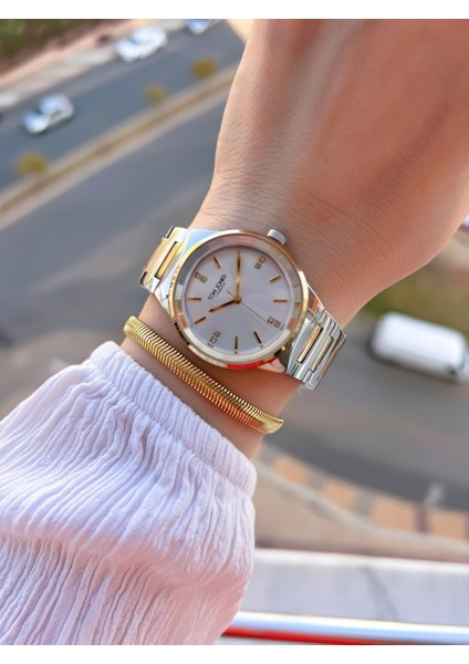 Çelik Kordon Kararma Renk Atma Yapmaz 3 Atm Suya Dayanıklı Kadın Kol Saati BTJ.YN.2288.3 fiyatları
