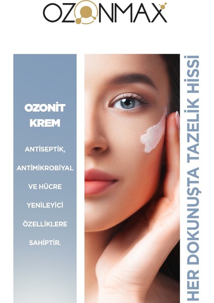 Ozonit Krem 500 ml - Cildin Oksijen Seviyesini üç Kata kadar Artırır ve Cilt tonunu Eşitler akne Leke Gibi Cilt Problemlerinde Kullanılır. fiyatları