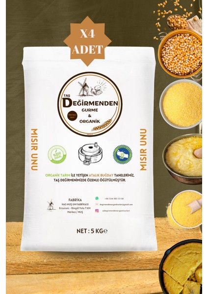 Atalık Mısır Unu - 20 Kilo