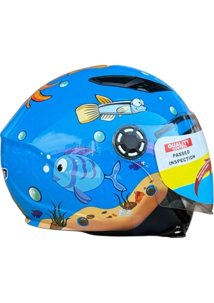 Crn Çocuk Kask ECE22.06 Belgeli (Çanta ve Stıcker Hediyeli)