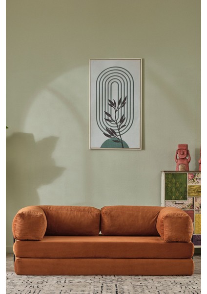 Relax Kanepe 90X200 cm Yatak Olabilen Açılır Aktivite Koltuğu Özel Bondex Sünger 50 Dns